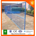 removable green Ral6005 pvc coating Canada temporary fence